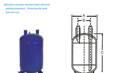 【卓爾廠家定制制冷配件 ZRE 系列立式儲液器】價格,廠家,圖片,其他制冷設(shè)備,新昌縣卓爾制冷-